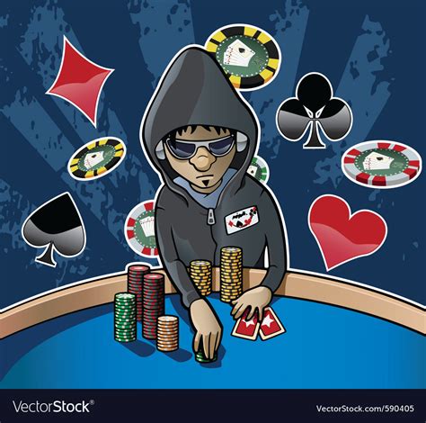 poker face cartoon